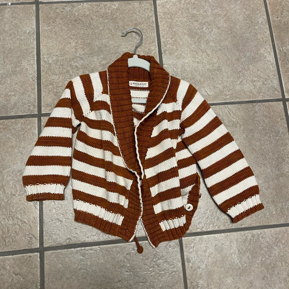 Misha & Puff Saltwater Cardigan size 3-4Y